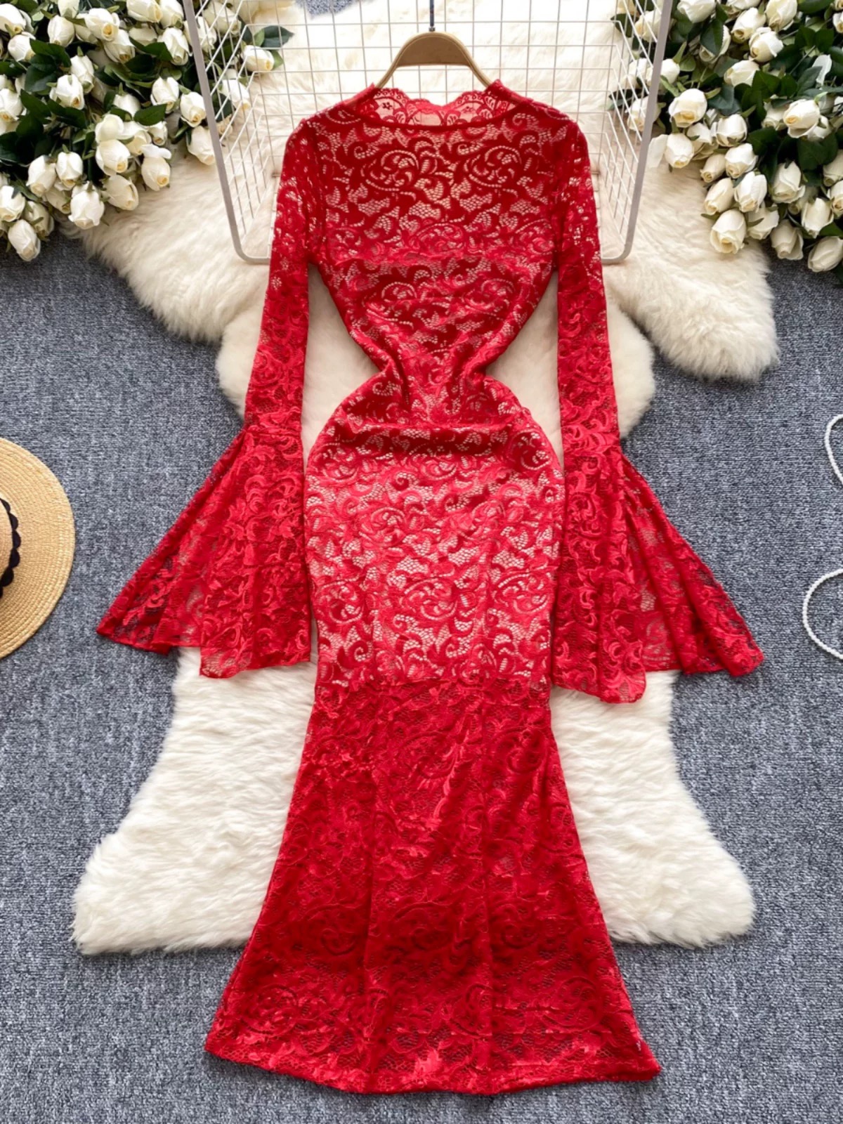 Tell me a secret lace dress FBC458 images